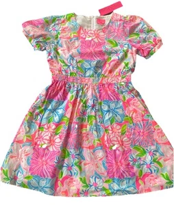 Girls Lilly Pulitzer Pink Mildred Dress Size 14 $98 Take It From Your Mums - Picture 1 of 4