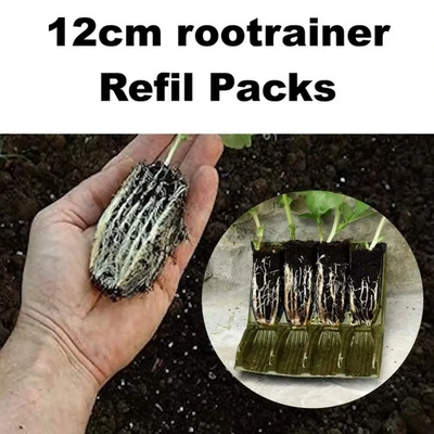 Rootrainer Refill Books 4 Cells Each 12cm Deep Propagator Root Trainer Haxnicks - Image 1 of 4