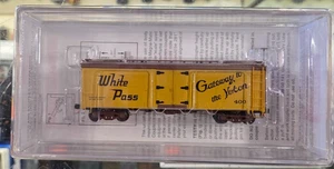 HOn3  Micro Trains White Pass & Yukon Reefer #400 - Picture 1 of 3