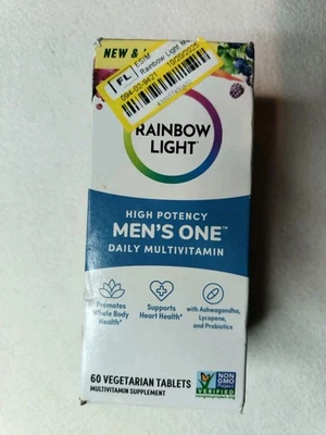 Rainbow Light Men's One Multivitamin Tablets - 60ct Exp 12-25 - Image 1 of 4