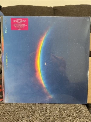 Coldplay Moon Music w/ Signed Art Card Ltd Edition Sealed Numbered Pink LP Vinyl - Image 1 of 4