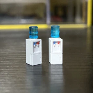 Diroama dispenser acqua scala 1/64 modellino garage scena esposizione accessori modello - Foto 1 di 12