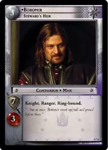 Boromir, Steward's Heir (P) (0P65) LOTE Descifrador Señor de los Anillos JCC - Imagen 1 de 1