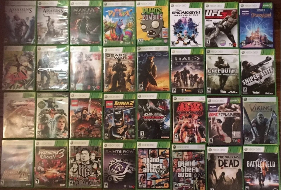 Xbox 360 Game Lot Selection U-Pick, Buy More Save More - Image 1 of 1