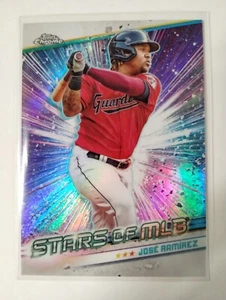 2024 Topps Series 2 - Jose Ramirez (Guardians) Chrome Stars Of MLB CSMLB-51 - Picture 1 of 2