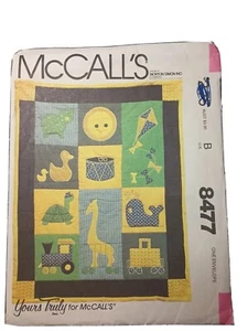 Nuevo patrón de costura acolchado McCall's 8477 Infant Fun Time - Imagen 1 de 3