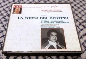VERDI LA FORZA DEL DESTINO 1990 GIUSEPPE DI STEFANO 3CD DIMITRI MITROPOULOS - Bild 1 von 4