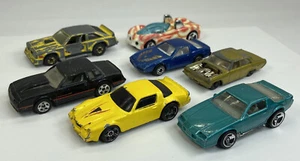 Hot Wheels Muscle Cars Chevy Camaro, Monte Carlo lote de 7 para repuestos y reparación - Imagen 1 de 10
