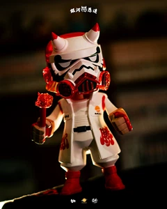 Stormtrooper - Gángster de la Galaxia Comandante Rojo - Figura Vinilo Suave EN STOCK - Imagen 1 de 4