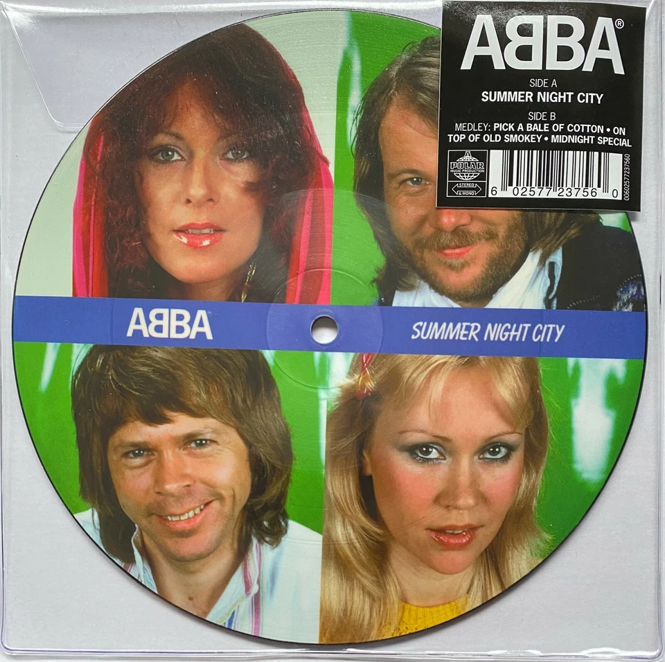 Abba - Summer Night City 7inch Picture Disc Ltd