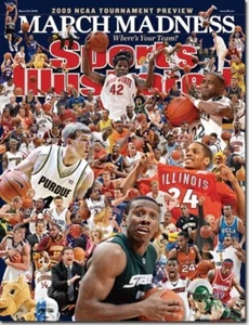 March 23, 2009 March Madness Michigan State Big 10 Sports Illustrated NO LABEL - Picture 1 of 1