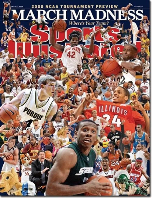 March 23, 2009 March Madness Michigan State Big 10 Sports Illustrated NO LABEL - Image 1 of 1
