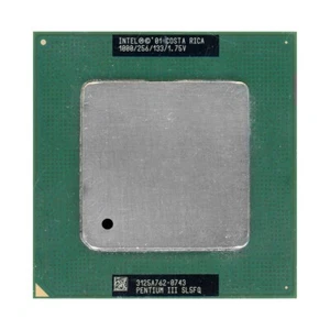 Processor Intel Pentium III SL5FQ 1000/256KB/133MHz/1.75V Socket 370 Tualatin - Picture 1 of 2
