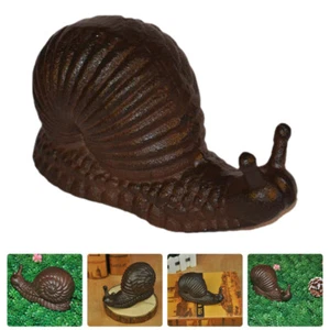 Simulation Iron Snail Room Decor Tabletop Animal Decor Iron Ornament - Picture 1 of 12