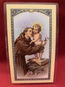 Tarjeta Santa Bonella por W. J. Hirten Co. San Antonio - Imagen 1 de 3