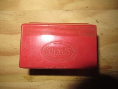 Vintage Ohaus weight set 5502 - Image 1 of 3