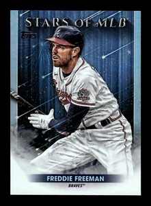 2022 Topps Stars of MLB Insert #SMLB-3 Freddie Freeman Atlanta Braves - Picture 1 of 2