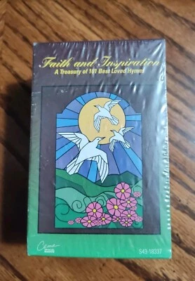 Faith & Inspiration A Treasury of 101 Best Love Hymns 3 Cassette Tape Set Sealed - Image 1 of 4