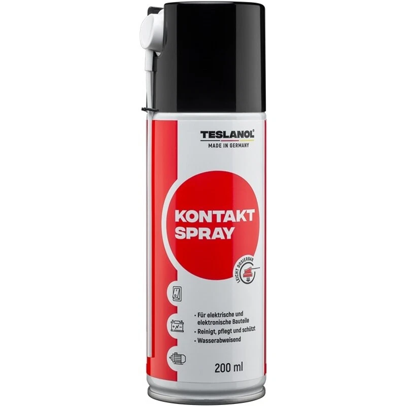 Kontakt-/ und Tunerspray Reinigungs-Spray Kontaktreinigung 200ml von teslanol