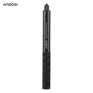 Andoer 110cm Invisible Selfie Stick 1/4''Adjustable Length For Insta360 EVO D7V8 - Picture 1 of 8
