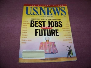 U.S. News Magazine Vintage 1993 Best Jobs For The Future - Picture 1 of 4