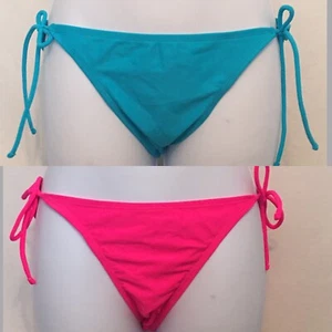 G:21 Damen Bikinihose zum Binden Medium Pink, Blau - Bild 1 von 7