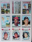 1970 TOPPS Baseball Lot (22) All different, #'d 400s, most G-VG condition. HOF's