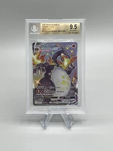 Pokémon Destinos Brillantes Charizard Vmax SV107/SV102 BGS 9,5 Gema Como Nuevo - Imagen 1 de 2