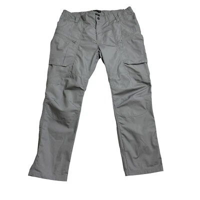 Tactical Cargo Pants Mens 40x30.5 (Actual) Gray Ripstop 8 Pockets Outdoor NWOT - Image 1 of 4