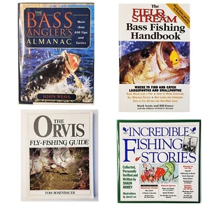 Lot of Four Fishing Books with Free Shipping - Imagen 1 de 5