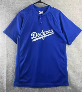 Los Angeles Dodgers Jersey Men's Medium Blue #14 Short Sleeve Jersey blank - Picture 1 of 7