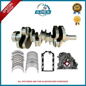 LAND ROVER 306DT TDV6 3.0 D ENGINE CRANKSHAFT+ OIL PUMP + BEARINGS VELAR GEN 2 - Picture 1 of 4