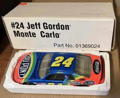 1995 Jeff Gordon Dupont Coke Coca Cola Revell 1:24 scale car - Image 1 of 2