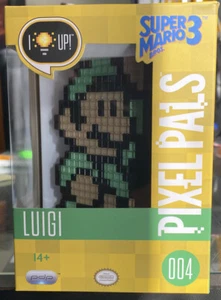 Pixel Pals Luigi 004 PDP Collectible Light Up Figure Super Mario Bros 3 Rare - Bild 1 von 7