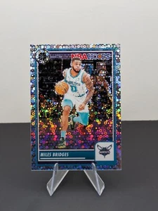 2023-24 Hoops Premium Stock Silver Prizm #229 Miles Bridges Charlotte Hornets  - Picture 1 of 2