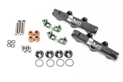 Radium Engineering 20-0579-02 Fuel Rail Kit for 2004–12 Subaru Forester/Impreza - Image 1 of 3