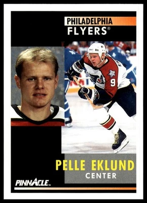 1991-92 Pinnacle #134 Pelle Eklund - Image 1 of 2