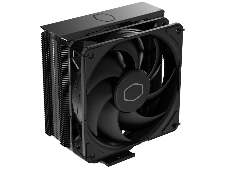 Cooler Master Hyper 212 Black CPU Cooler, SickleFlow 120 Edge PWM Fan, Aluminum - Image 1 of 4