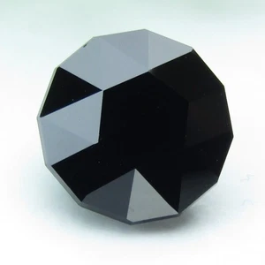 5.47Cts Natural Unheated Black Spinel 10mm Round Precision Cut Loose Gemstone - Picture 1 of 5
