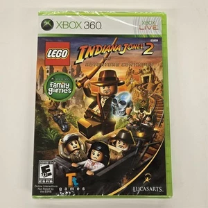 LEGO - Indiana Jones 2 L'aventure continue (XBOX 360, 2009) SCELLÉ - Photo 1/2
