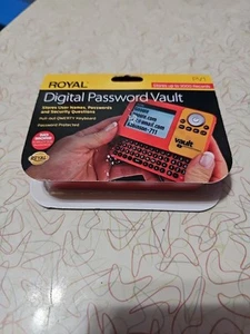Clavier Qwerty Royal Electronic Password Vault rangement vintage neuf - Photo 1 sur 4