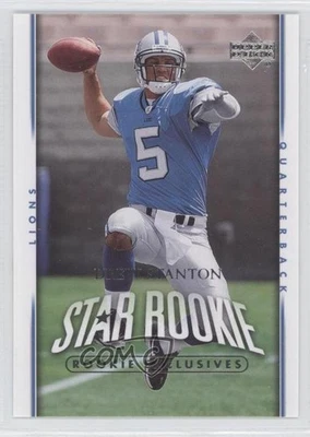 2007 Upper Deck Star Rookie Rookie Exclusives Drew Stanton #289 RC - Image 1 of 2