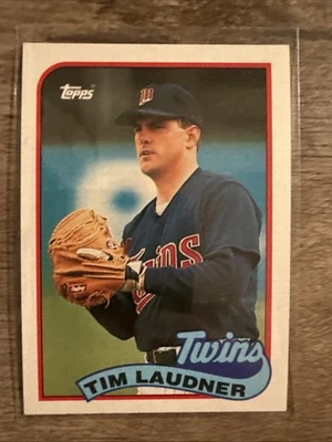 Tim Laudner 1989 Topps #239 Minnesota Twins Baseball Card - Image 1 of 2