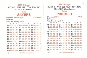 1968 APBA Football Season (From 2O21) - CHICAGO BEARS - Picture 1 of 3