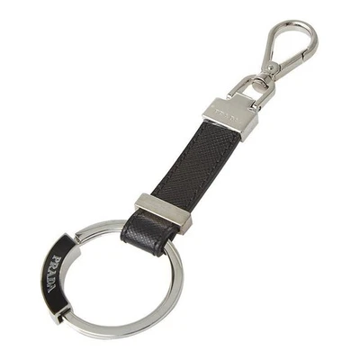 Prada Men's Saffiano Leather Key Chain F0002 2PP042 053 59755940 - Image 1 of 4