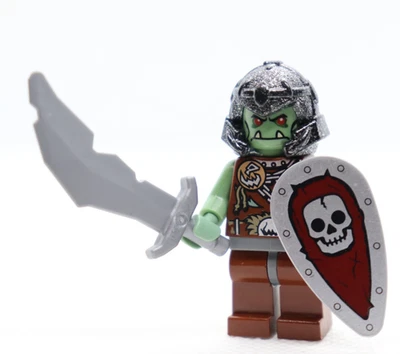 Minifigura LEGO Castillo de la Era Fantasía Troll Warrior ORC 7979 85701 7040 Foto 1 de 4