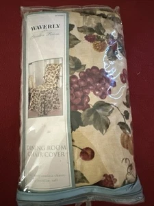 One 1 Waverly Garden Room FLORAL MANOR FRUIT Chair Cover BRAND NEW IN PACKAGE - Picture 1 of 5