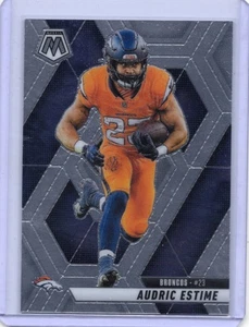 2025 Panini Mosaic - Audric Estime #208 Denver Broncos - Picture 1 of 2