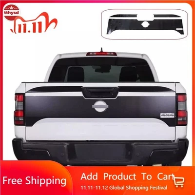 适用于日产 Frontier 2022+ 汽车后床运动赛车乙烯基条纹贴花套件 2X — 第 1/4 张图片