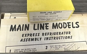 Main Line Models HO Gauge XR-3 50’ Express Reefer Sheffield Sealect Milk  NOS - Picture 1 of 3